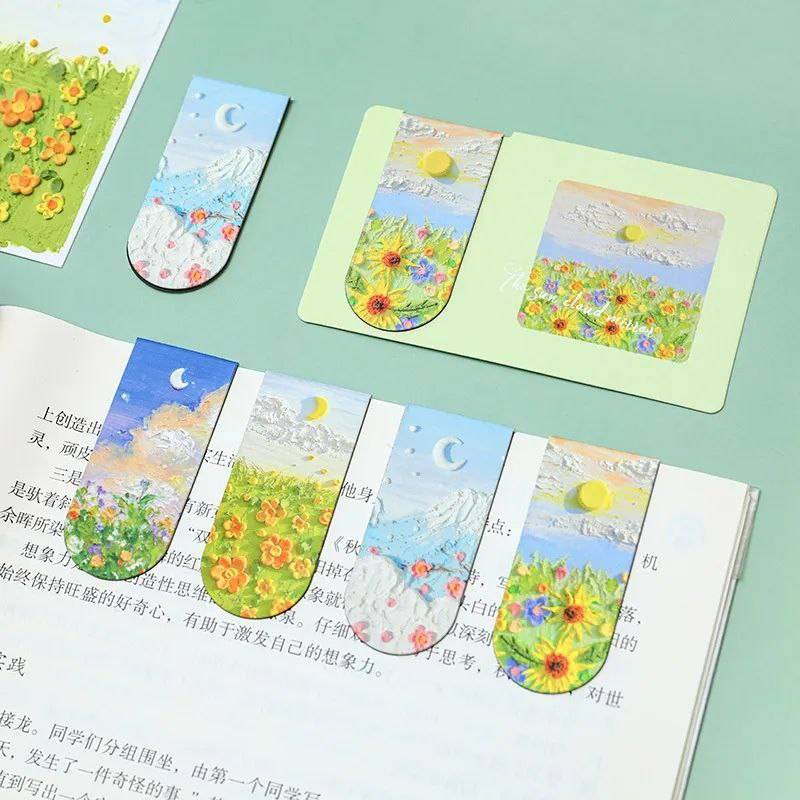 

Pembatas Buku Magnet | Aesthetic Magnetic Bookmark | Stationery Supply