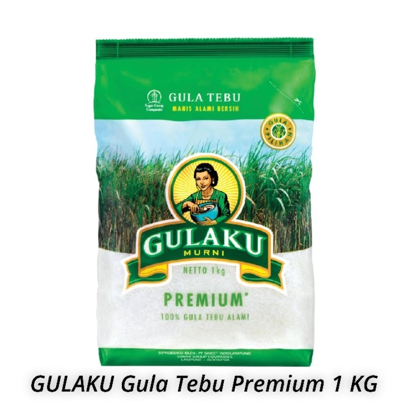 

GULAKU Gula Tebu Premium 1 kg | Gulaku 1kg | Gulaku 1 kg