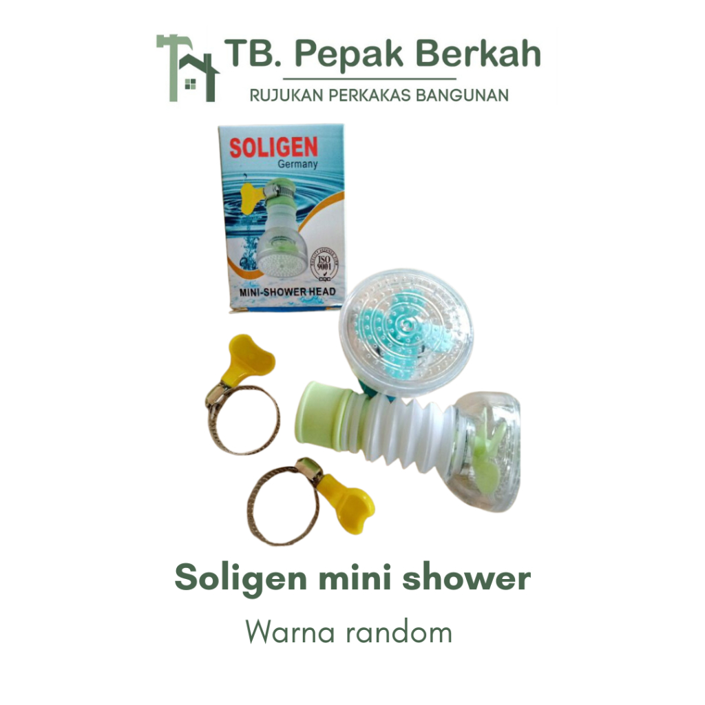 Soligen Sambungan Saringan Kran / Keran Wastafel Fleksibel / Mini Shower Head