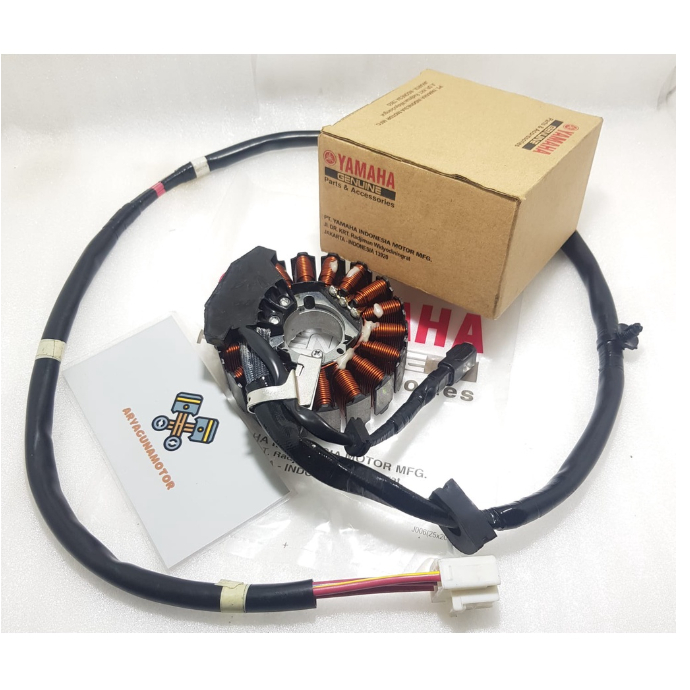 STATOR ASSY SPULL SPOL STATER ACG ASSY YAMAHA AEROX NMAX 2020 PNP NMAX AEROX LEXY OLD PANJANG KABEL 