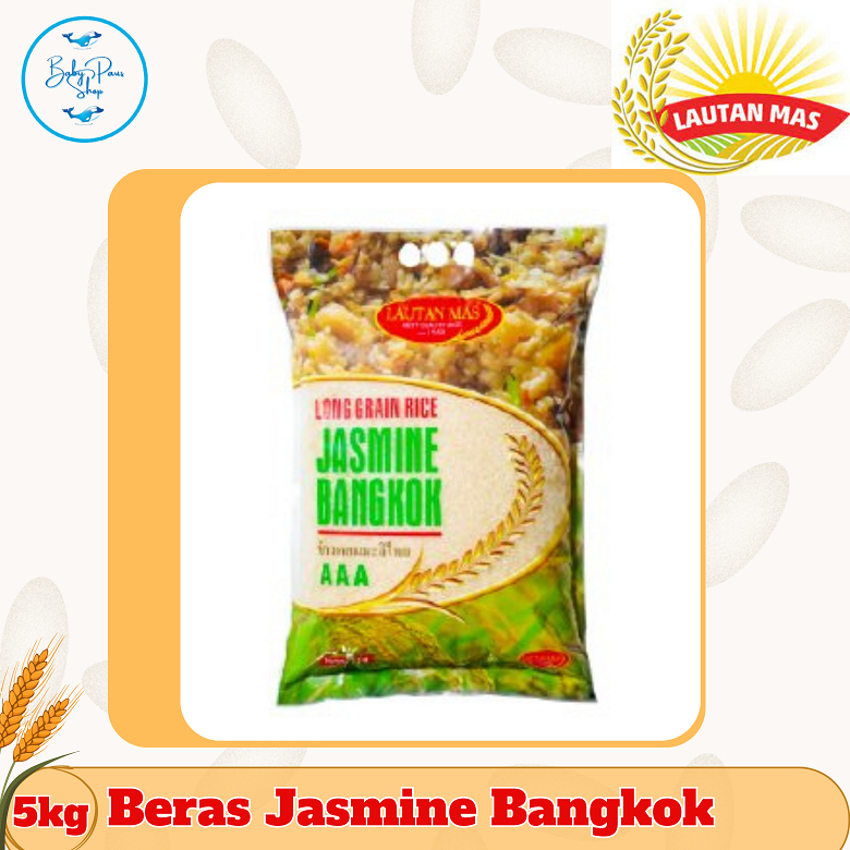 

Lautan Mas Jasmine Bangkok 5kg I Baby Paus Shop I Beras