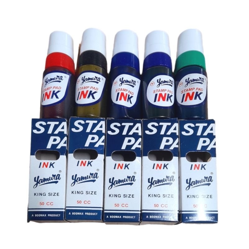 

Tinta Stmpl / Rfill tinta stampl / Stamp pad ink / Yamura King Siz 50cc