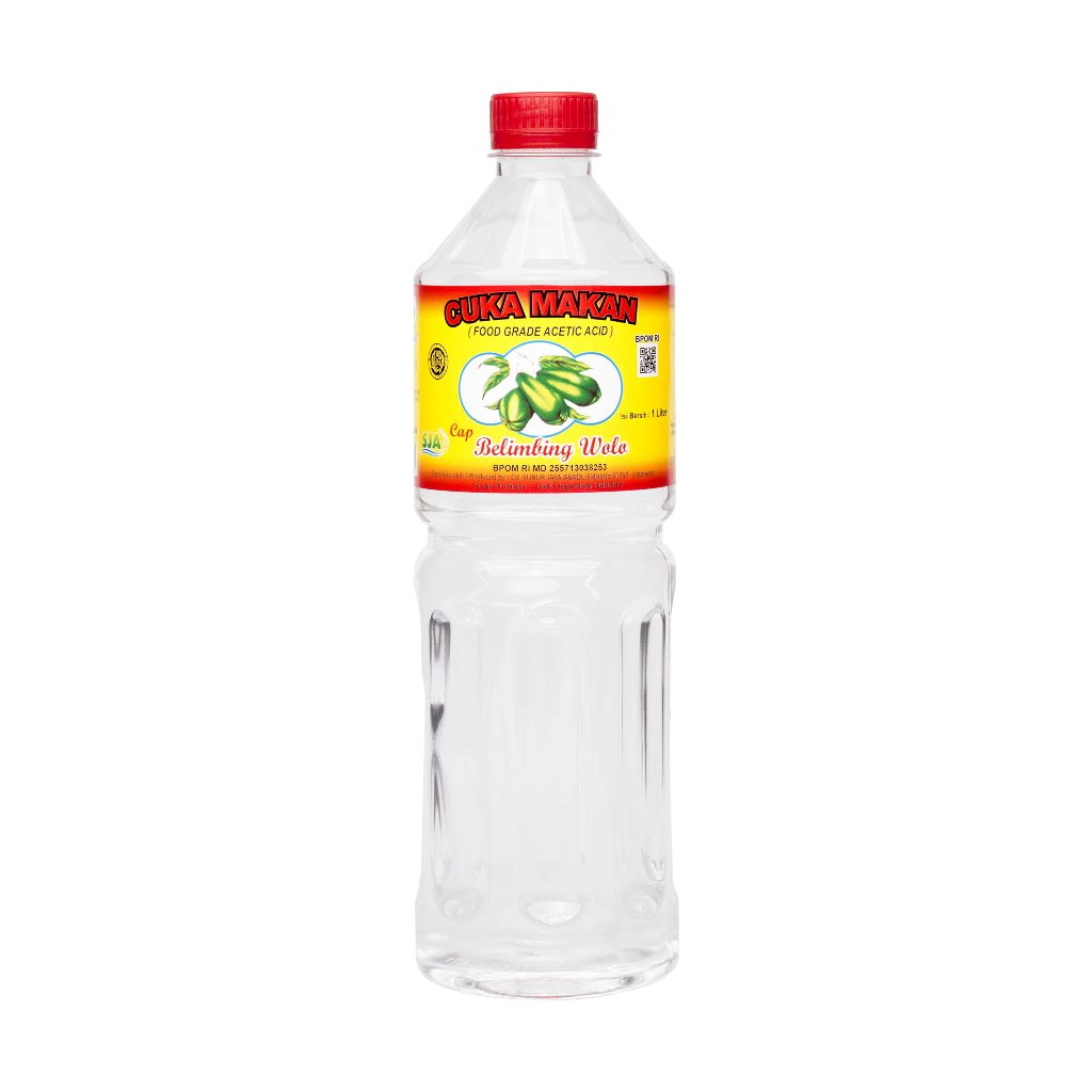

AAA Cuka Makan "Belimbing Wolo" White Vinegar 1 Liter