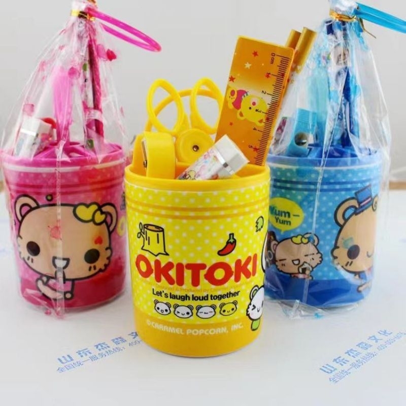 

[Set] alat Tulis Anak + Wadah isi Lengkap 3 warna