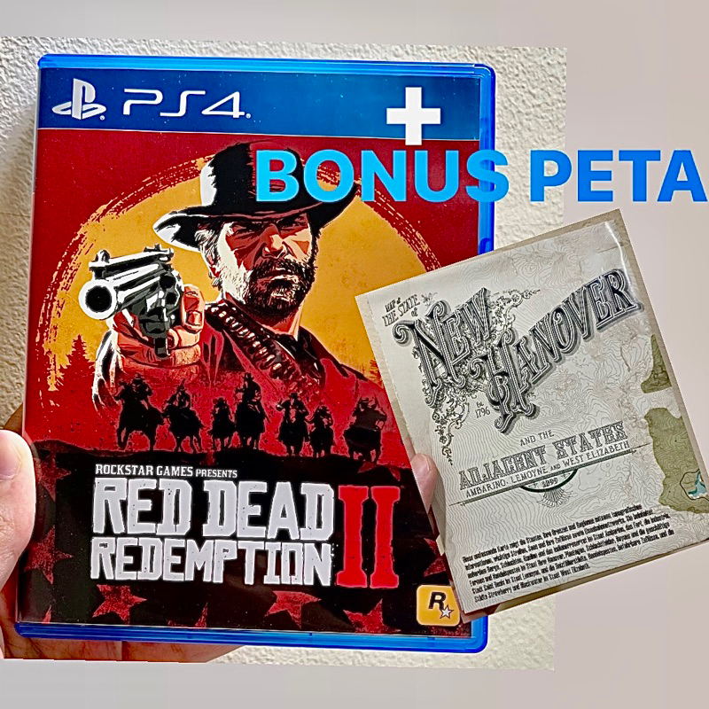 Red Dead Redemption 2 II Ps4 Death Redemtion Ps 4 ps 5 Ps5 original sony kaset redemption2 Rdr Rdr2 