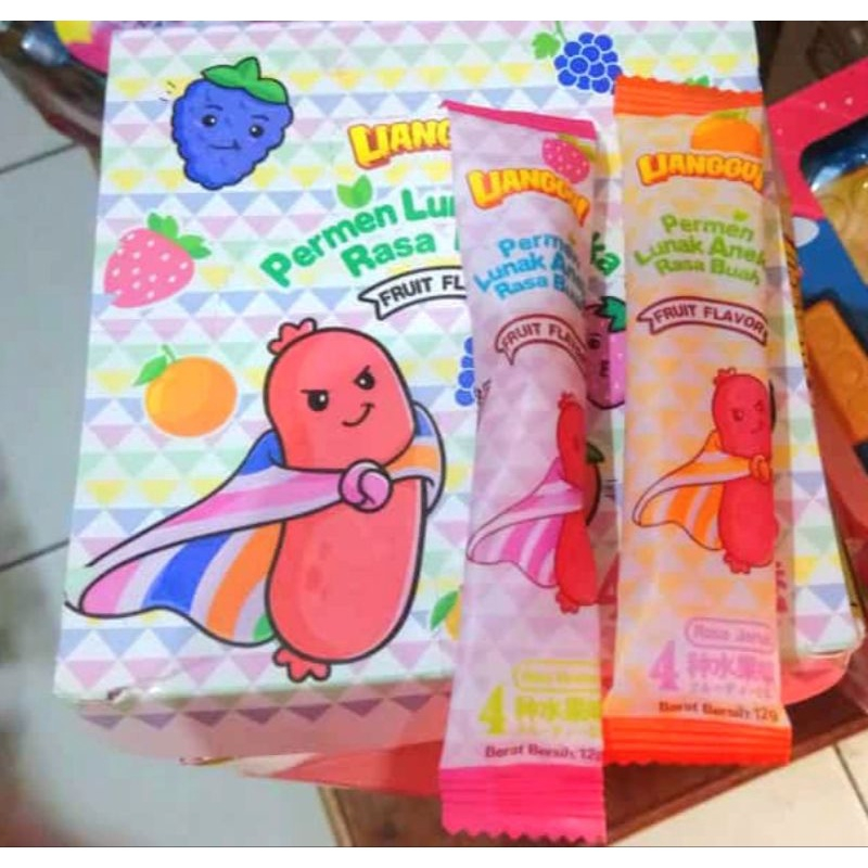 

Permen Cemilan Snack Sosis Sausage Rasa Buah Mainan Anak Murah (isi 30 pcs)