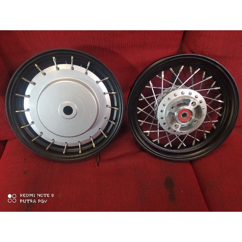 velg jari jari ring 10 spin new/old Hayate skywave skydrive velg custom