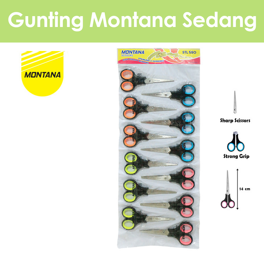 

Gunting Sedang Montana