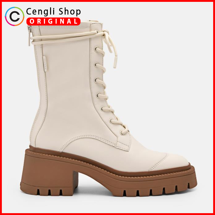 PW002 SEPATU BOOT PEDRO BOOTS WANITA ORIGINAL ASLI ORI BRANDED CREAM