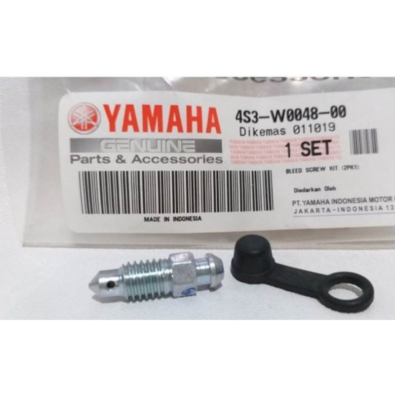 Baut Nepel Angin Kaliper Original Genuine Yamaha R15 V2 / 4S3-W0048-00