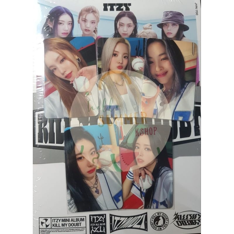 [READY] ITZY Kill My Doubt MMT My Music Taste Benefit Album Photocard