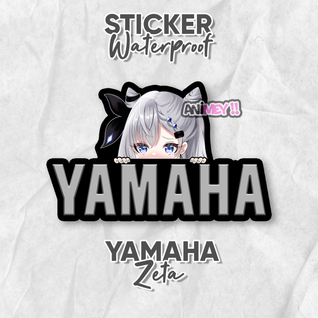 

Stiker Vestia Zeta Logo Yamaha / Stiker Anime Waterproof