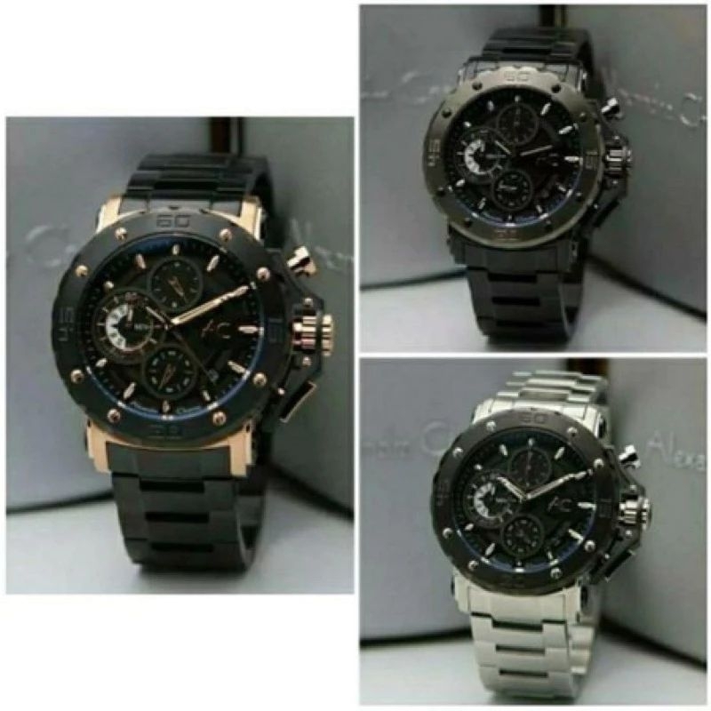 JAM TANGAN PRIA ALEXANDRE CHRISTIE 9205MC /AC9205MC / 9205(ORIGINAL)