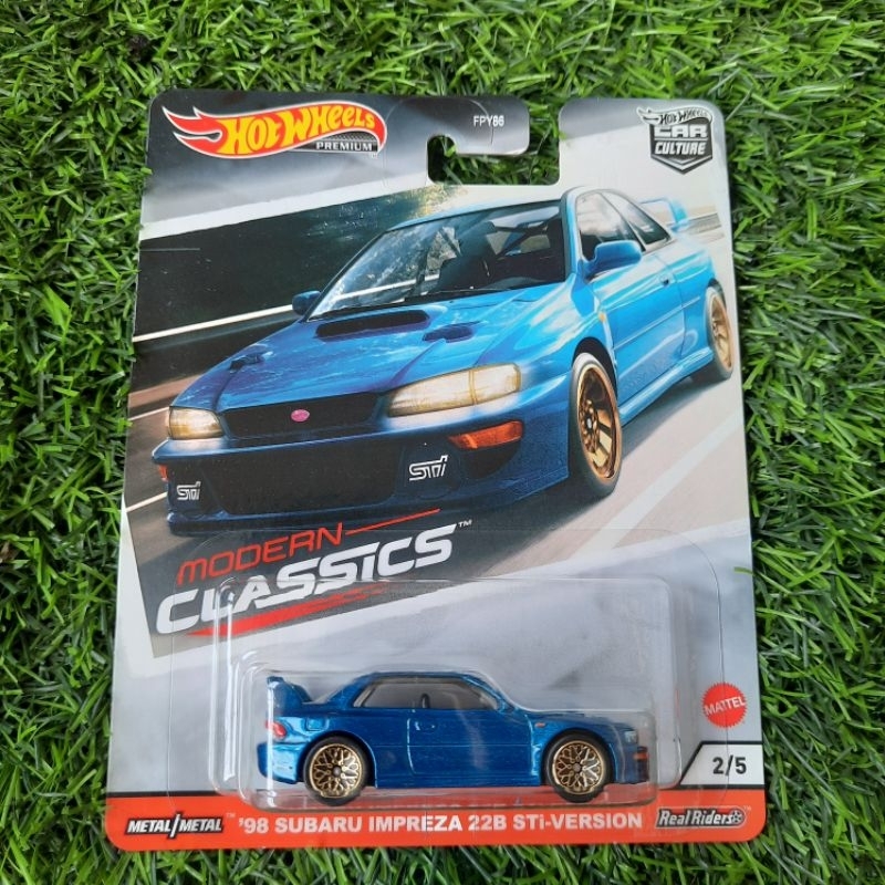 Hot Wheels Premium 98 Subaru Impreza 22b STI-Version Modern Classic