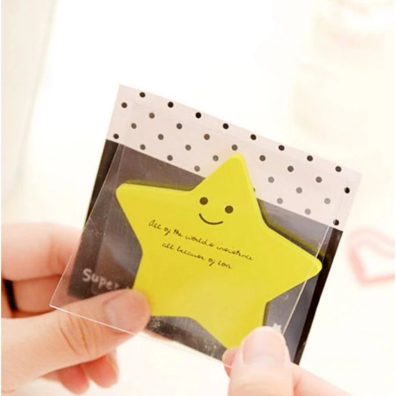 

KSTUFF120 STICKY NOTE BENTUK BINTANG STAR LUCU