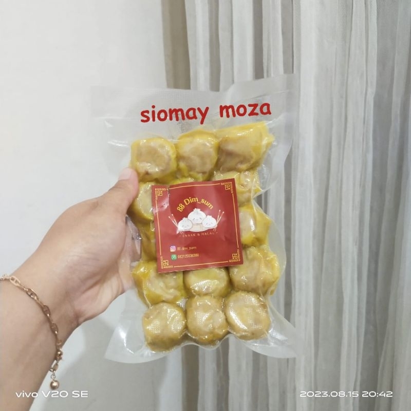 siomay mozarella vacuum pack frozen