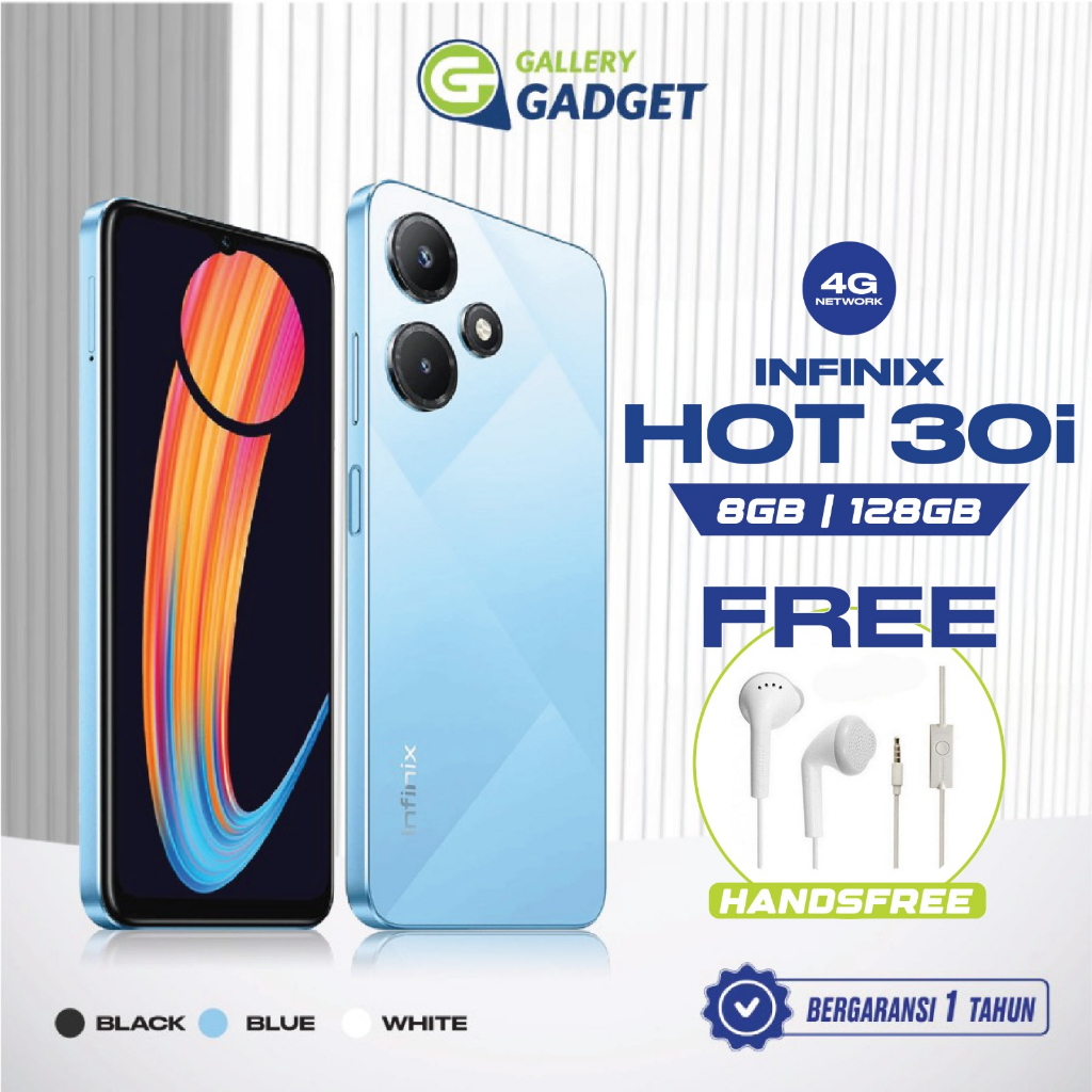 Infinix Hot 30i 8/128 GB RAM 8 ROM 128 8GB 128GB HP Smartphone Android
