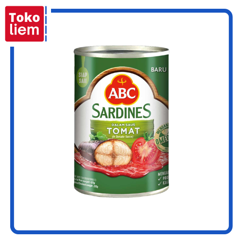 

Abc Sardines Tomat 425G