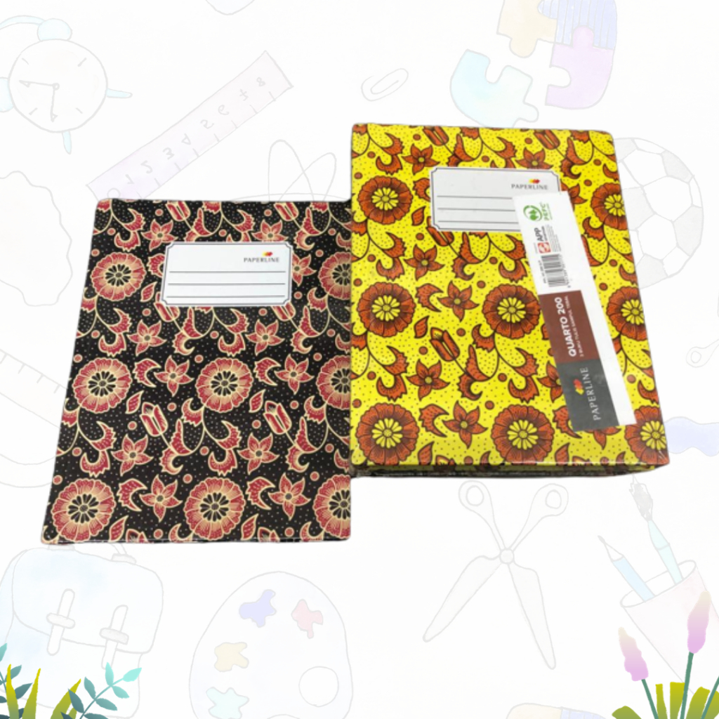 

BUKU HARD COVER QUARTO PAPERLINE HC 200 Q P / PPL HC 200 Q P / HARD COVER PAPERLINE QUARTO EDISI 200 LEMBAR