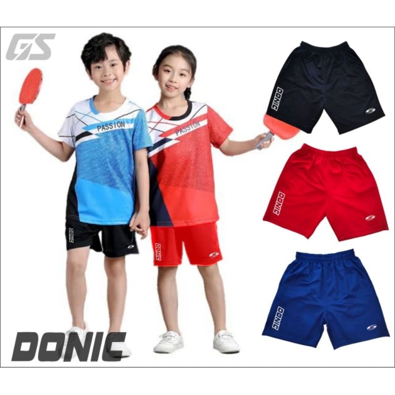 Celana pendek olahraga tenis meja Junior bawahan anak pingpong harga ekonomis