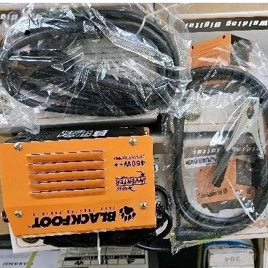 Mesin las listrik 450watt inventer BLACKFOOT MMA 145 Welding travo LAS listrik 220V