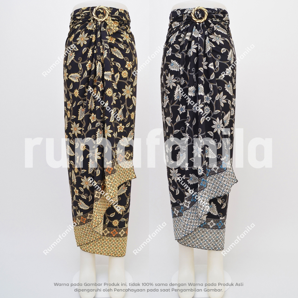 Kain Lilit Batik Premium Bawahan Kebaya Wisuda Jumbo Rok Batik Lilit Modern Pakaian Tradisional Pest