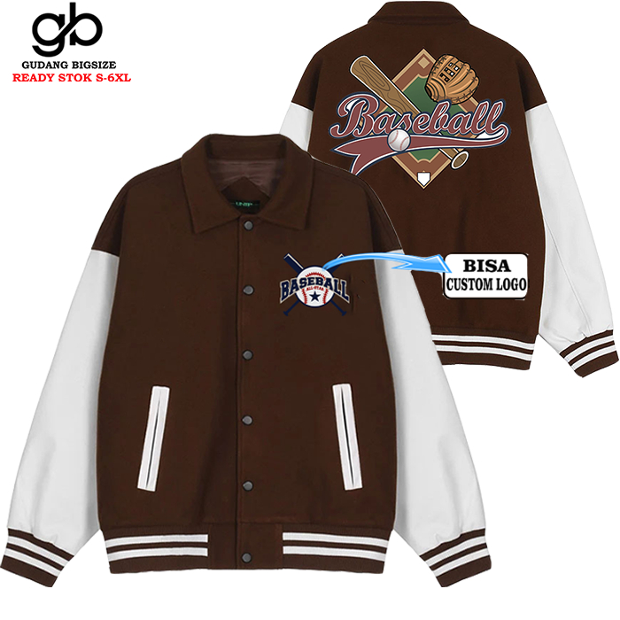 JAKET BOMBER VARSITY BASEBALL JAKET BOMBER VARSITY BASEBALL S-6XL