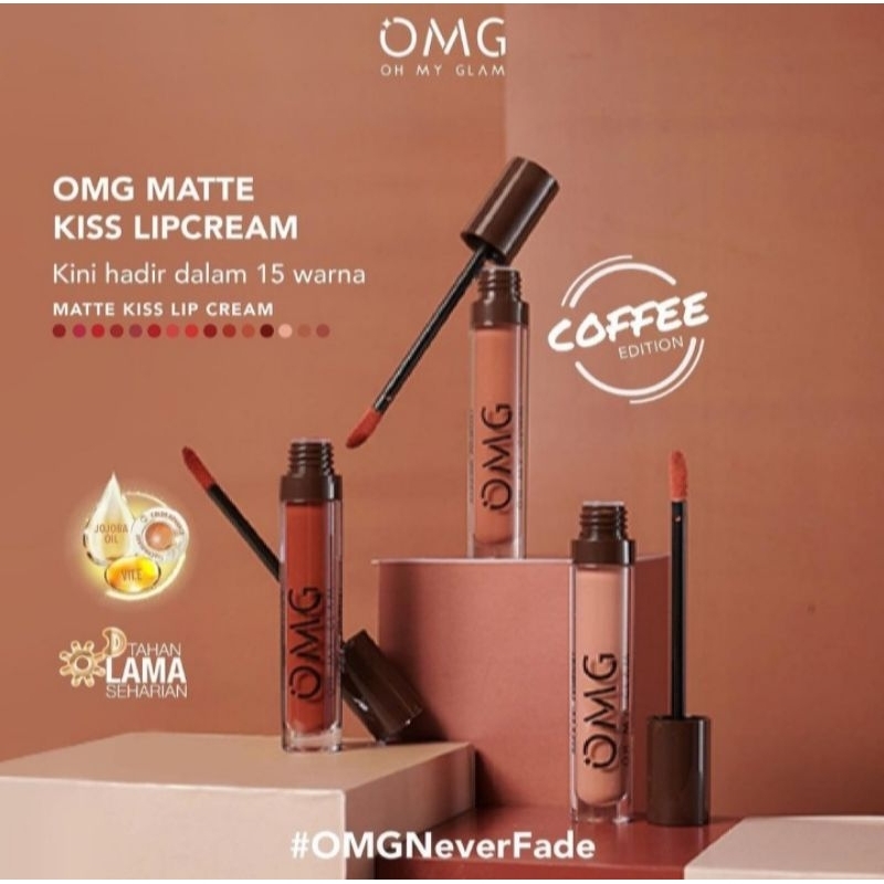 OMG OH MY GLAM MATTE KISS LIP CREAM