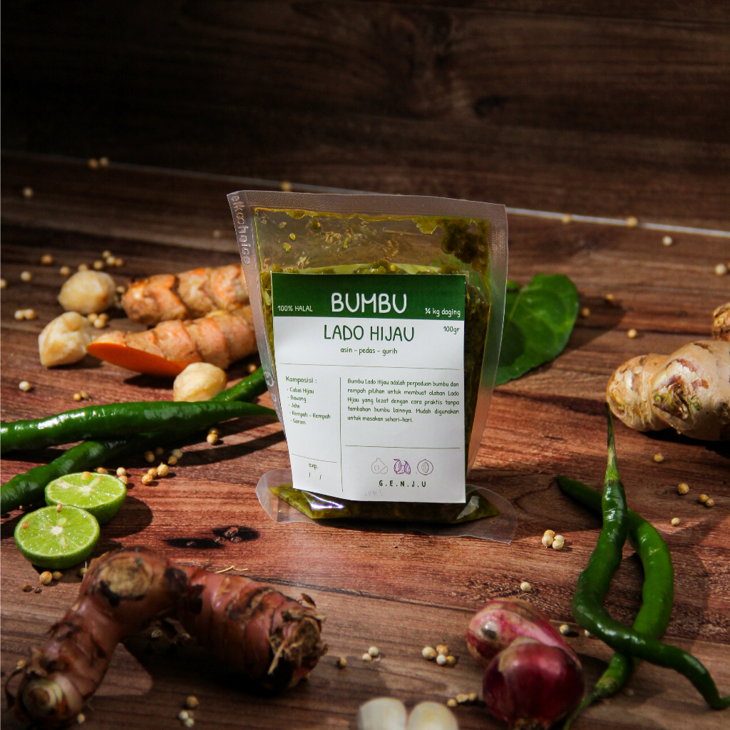 

Bumbu Lado Hijau - Bumbu Instan Bumbu Masak by Genju Spice
