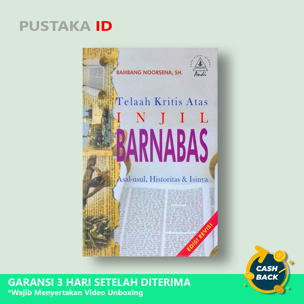 Buku Telaah Kritis Atas Injil Barnabas - Edisi Revisi - Original