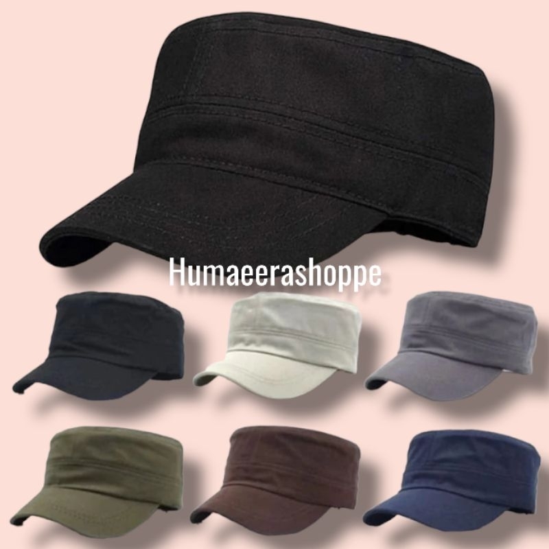 Topi komando | topi polos pria | topi army | topi tentara militer