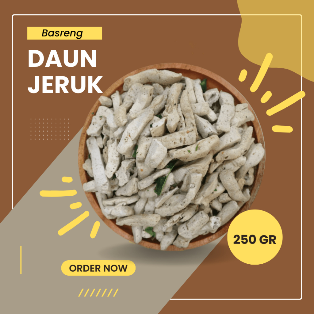 

Basreng 250gr Original Daun Jeruk Baso Goreng Stik