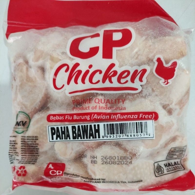 

CP Ayam Paha Bawah Bersih 1000gr