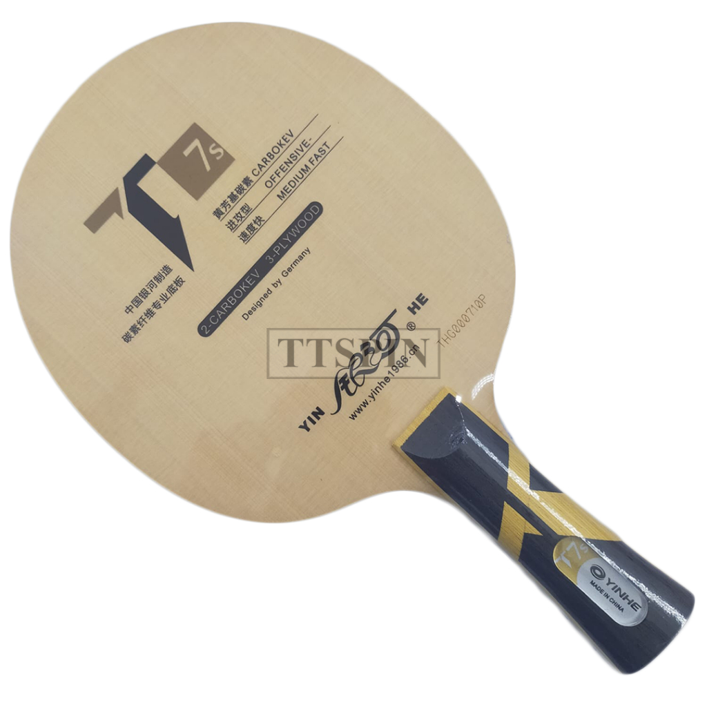 Yinhe T7s - Kayu Pingpong Bet Bat Carbon Yinhe Tenis Meja Tennis Table Blade T-7s