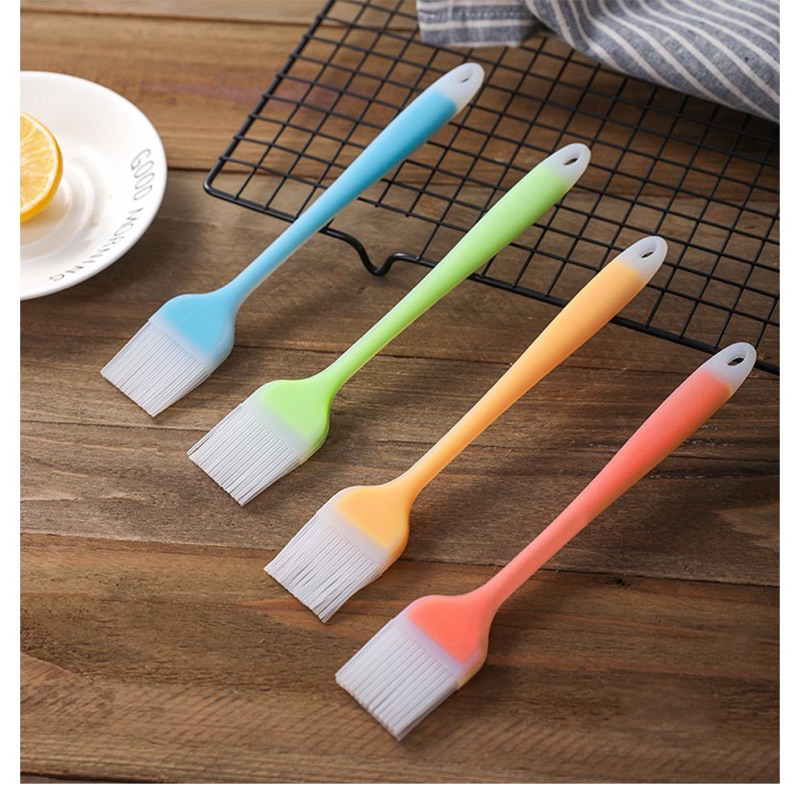 Kuas Kue Silikon Tahan Panas Oles Selai Roti