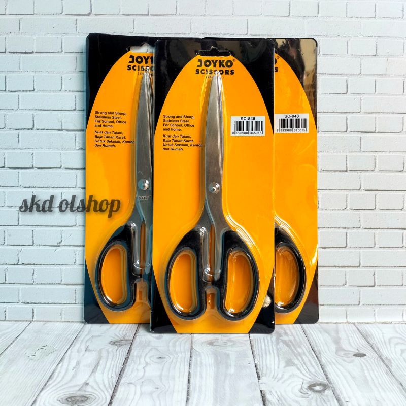 

Gunting Besar Joyko SCISSORS Stainless SC-848 Original ( per pcs )