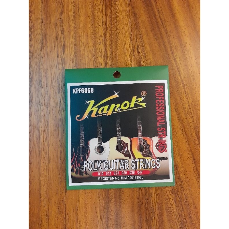 senar gitar kapok akustik 010 premium original