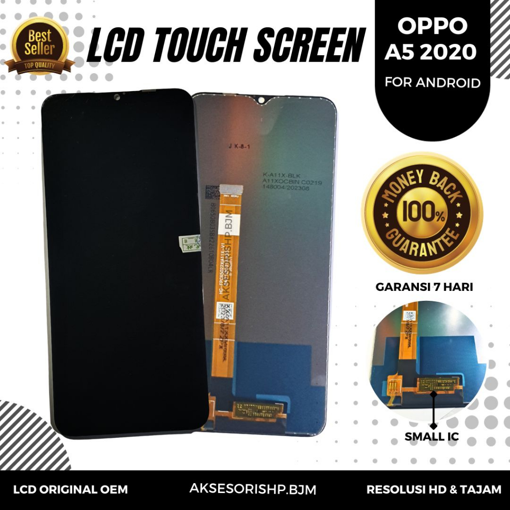 LCD Touchscreen Oppo A5 2020 Ori Oem