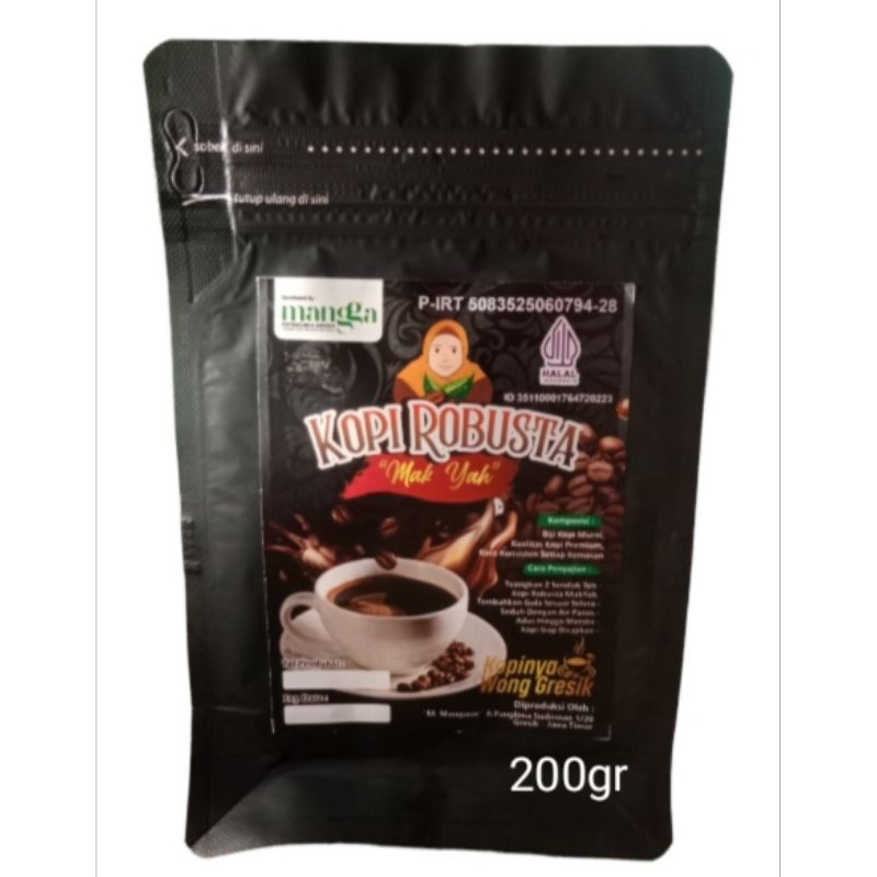 

Kopi Robusta Pouch 200g
