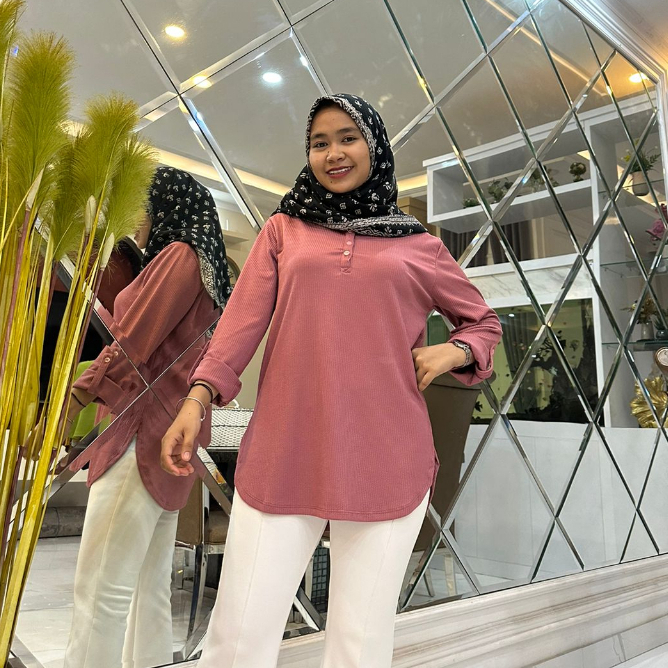 T-Shirt ( POLOS BUSUI ) - Kaos Atasan Wanita / Kaos lengan Panjang / Kaos Cewek PHENOMENAL / FENOMEN