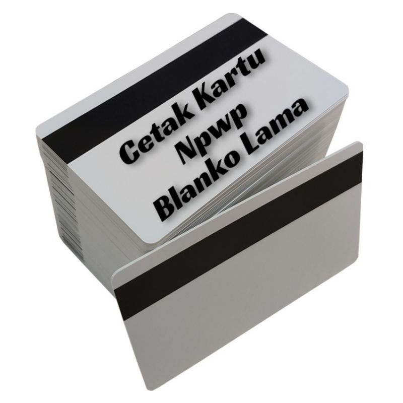 

PVC CARD/cetakan blanko Lama