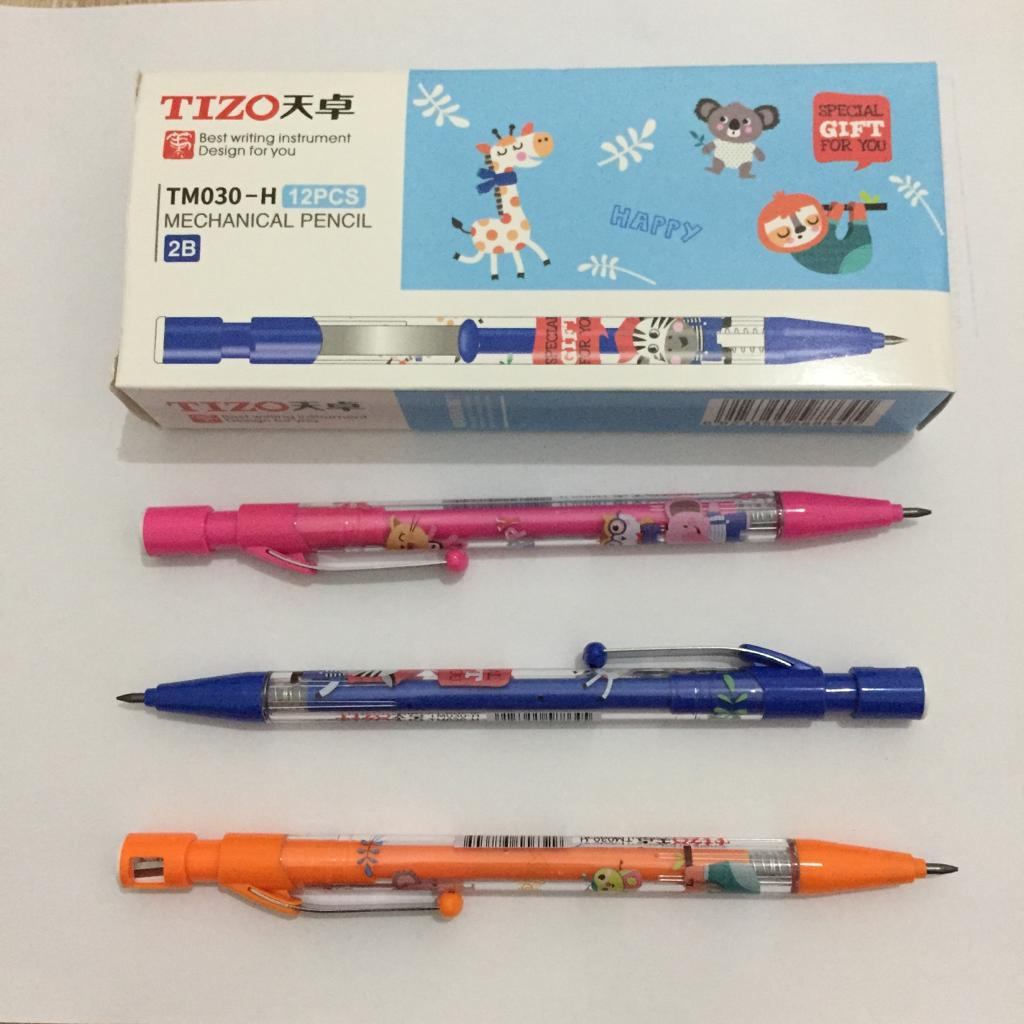 

Tizo Mechanical Pencil 2B / TM030-H Pensil Mekanik 2.0mm