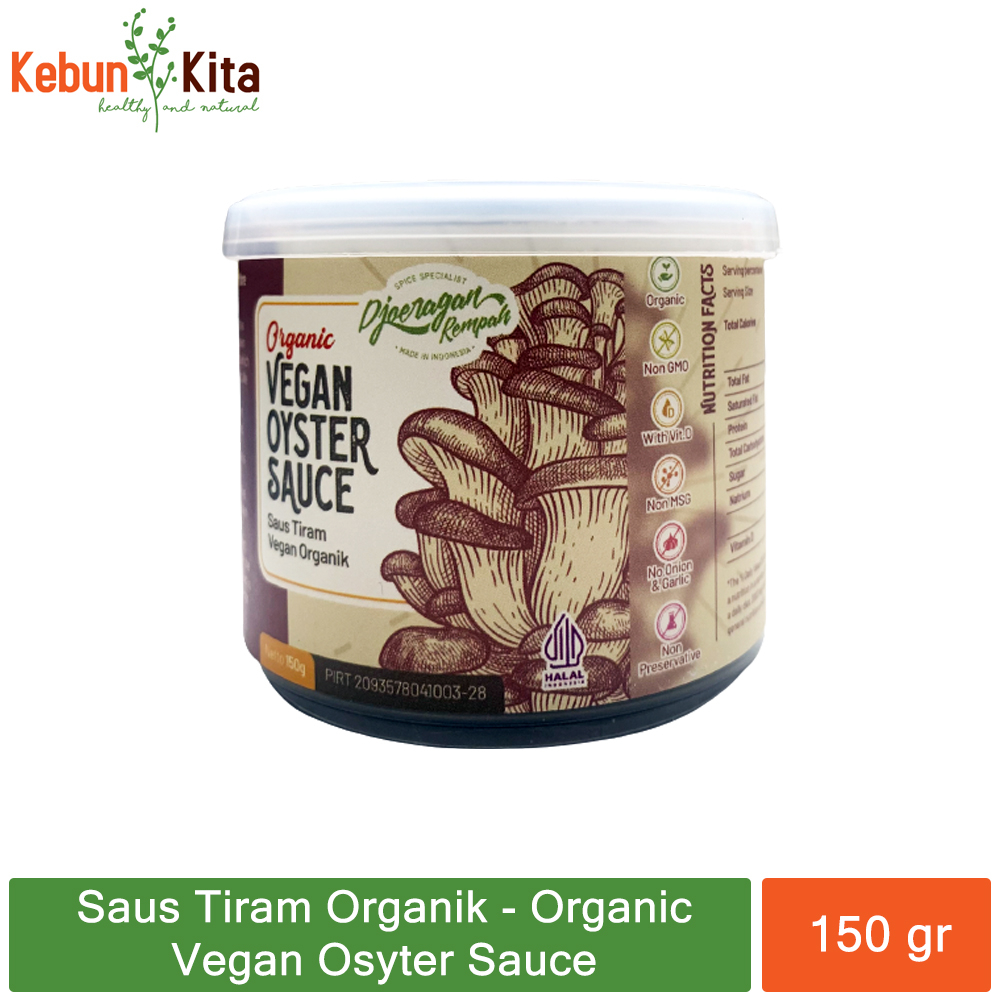 

Djoeragan Rempah Saus Tiram Organik 150 gr