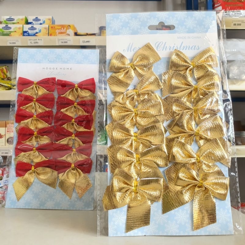 Pita Gold / Pita Gold Merah / Pita Dasi Mix Warna