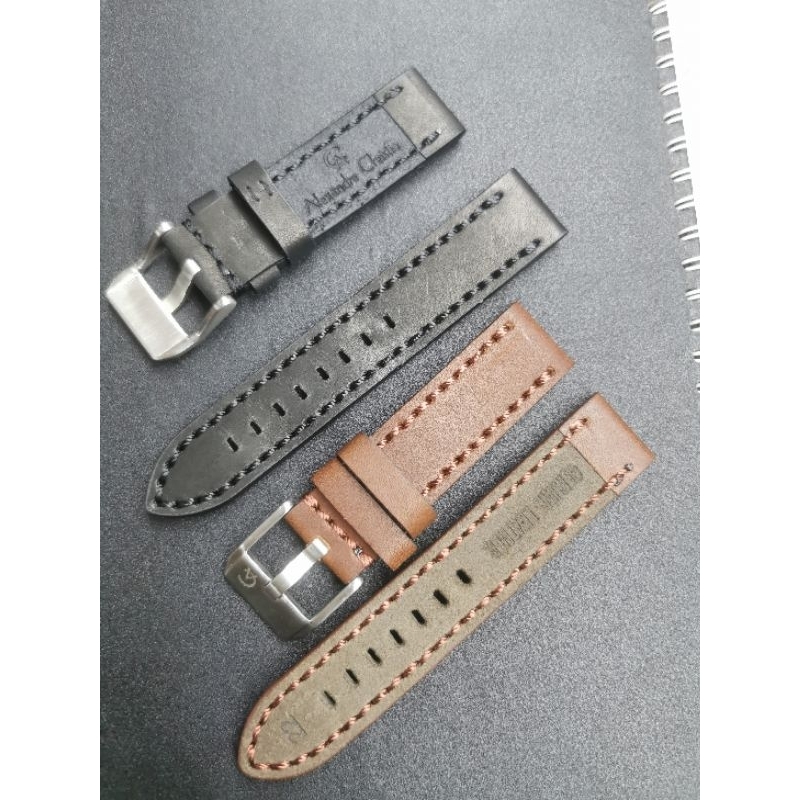 Strap Tali Jam kulit AC Alexandre Christie Asli