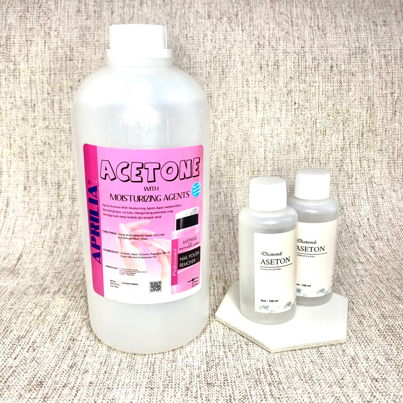 Aprilia Cleanser Gel Pembersih Kutek Gel 1 Liter Bpom Acetone1Lt