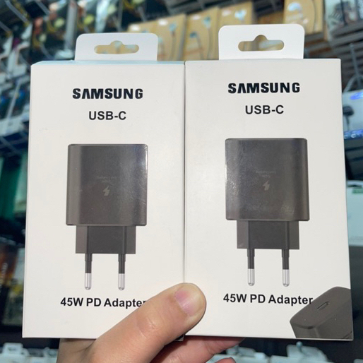 CHARGER BATOK ADAPTOR Samsung Travel Adaptor 45 Watt  Kepala Charger Original Samsung