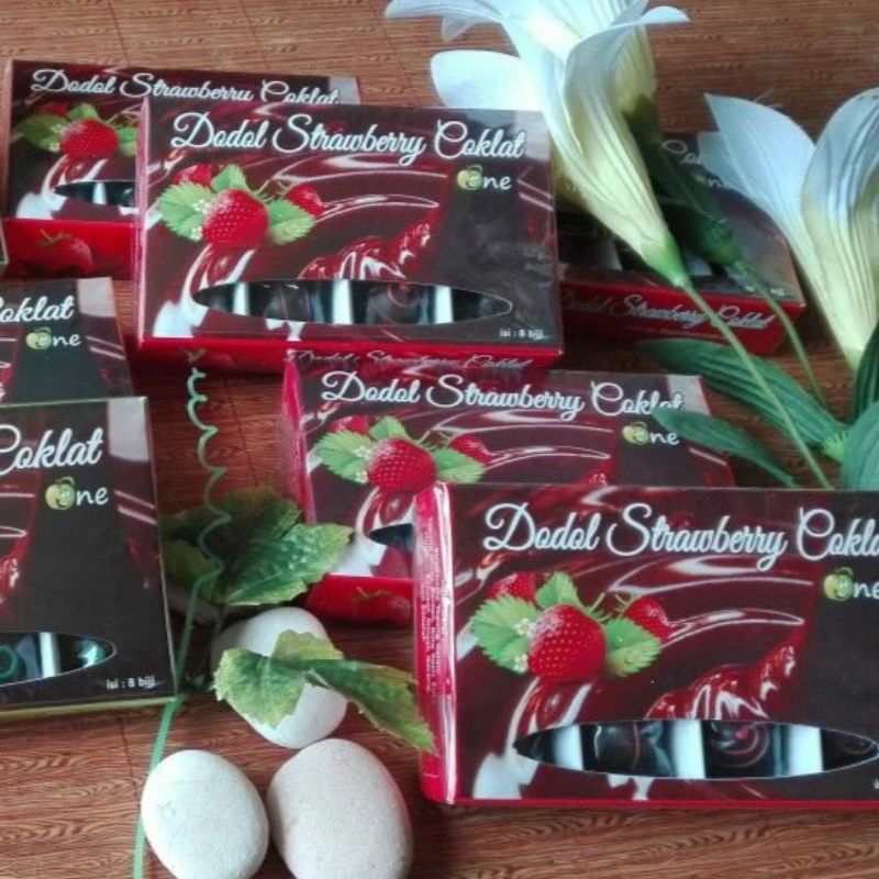 

Viksnack_cokelat isi dodol strawberry/Apel oleh_oleh khas malang