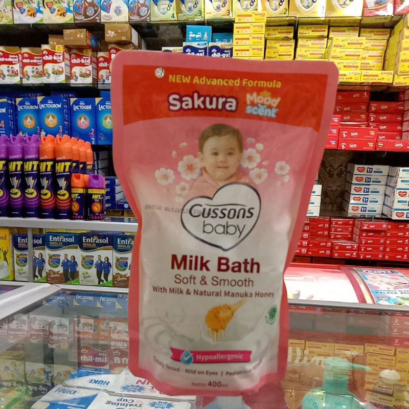 CUSSONS BABY MILK BATH 400ML
