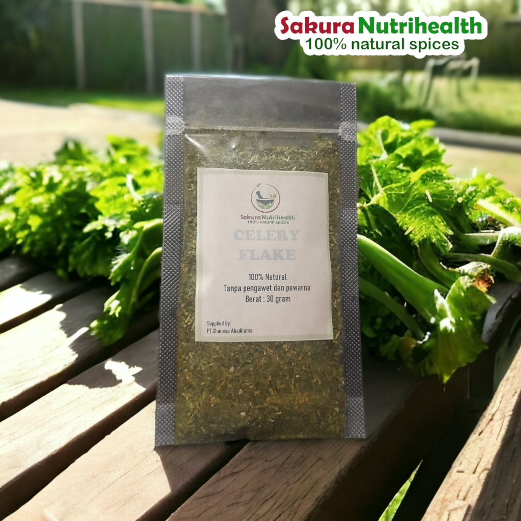 

Celery Flake / Seledri Cacah Kering Celery Bubuk Rempah Bumbu Dapur Premium